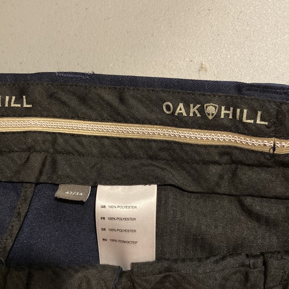 Navy blue, Oak Hill men’s dress pants - Picture 2 of 3